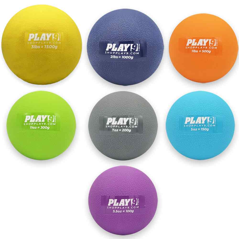 SKLZ Throwing Plyo Balls - Weighted Baseball Training Balls For Arm Strength Development